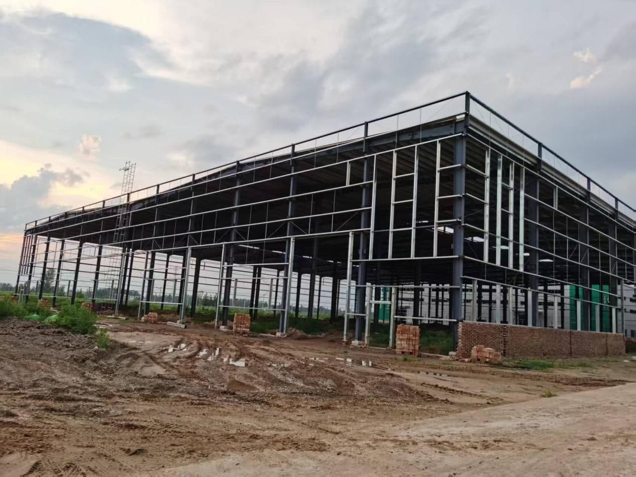 河南索邦新型建材科技有限公司3#4#5#厂房钢结构工程
